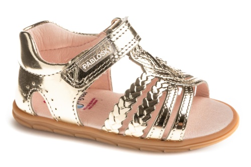 Босоножки Pablosky для девочки, золотые