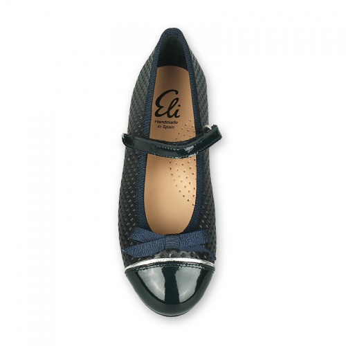Туфли ELI для девочки, синие фото 3