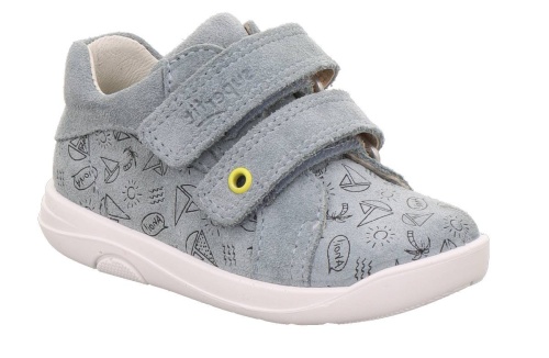 Полуботинки Superfit для мальчика, серые