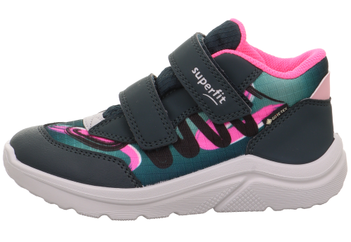 Кроссовки Superfit для девочки, зелёные фото 7