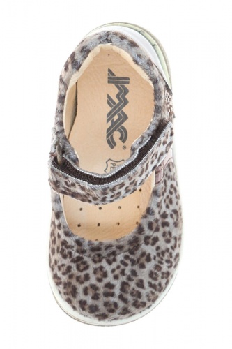 Туфли IMAC для девочки, коричневые фото 4