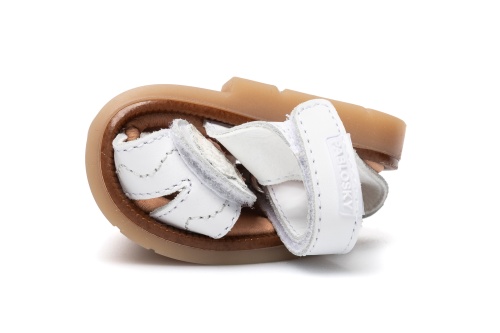Босоножки Pablosky для девочки, белые фото 7