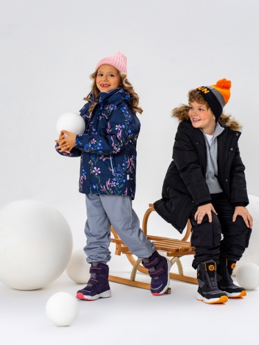 Полусапоги SUPERFIT для мальчика, черные фото 5