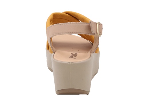 Женские босоножки IMAC, желтые фото 5