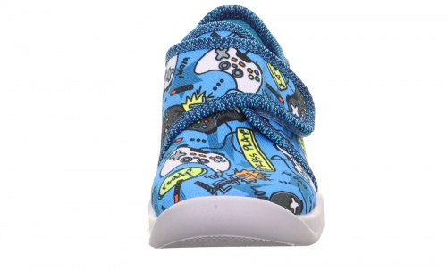 Тапочки SUPERFIT для мальчика, синие фото 3