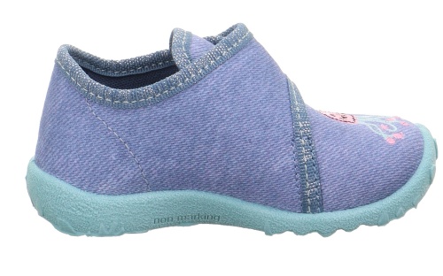 Тапочкии Superfit для девочки, голубые фото 4