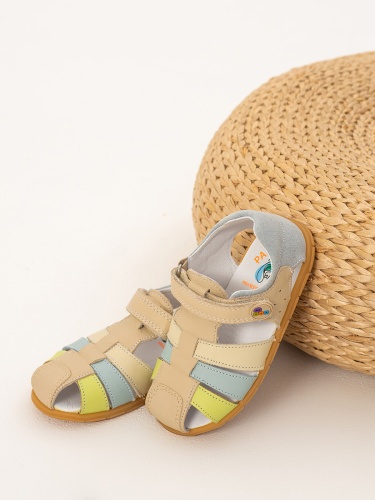 Сандалии PABLOSKY для мальчика, бежевые фото 2