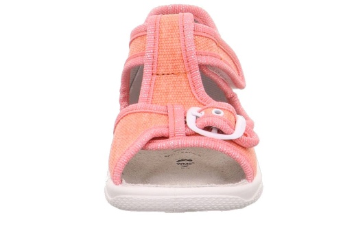 Босоножки Superfit для девочки, оранжевые фото 3