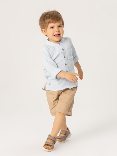 Сандалии SUPERFIT для мальчика, бежевые фото 3