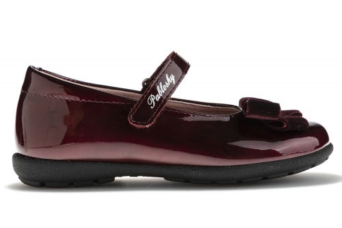 Туфли Pablosky для девочки, бордовые фото 5