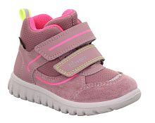 Ботинки Superfit для девочки, розовые