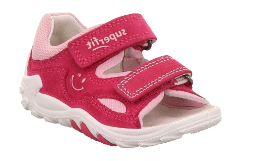 Босоножки SUPERFIT для девочки, розовые