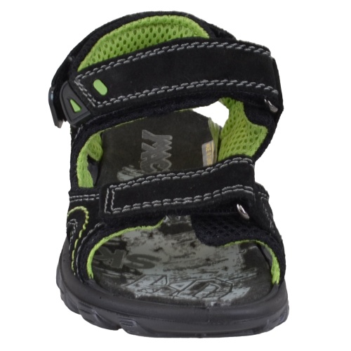 Сандалии IMAC для мальчика, чёрные фото 2