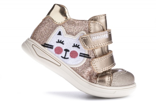 Ботинки PABLOSKY для девочки, золотые фото 5