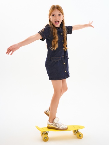 Кеды PABLOSKY для девочки, золотые фото 4