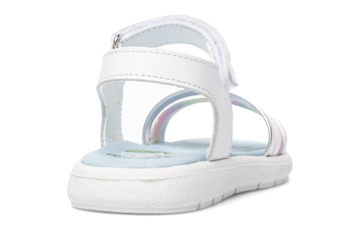 Босоножки Pablosky для девочки, белые фото 3
