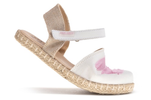 Эспадрильи PABLOSKY для девочки, белые фото 5