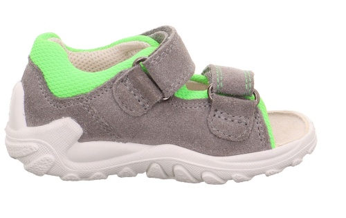Сандалии SUPERFIT для мальчика, серые фото 4