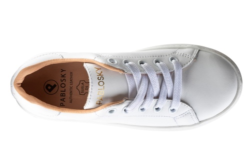 Кеды PABLOSKY для девочки, белые фото 8