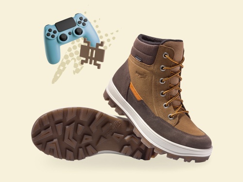 Ботинки Superfit для мальчика, коричневые фото 5