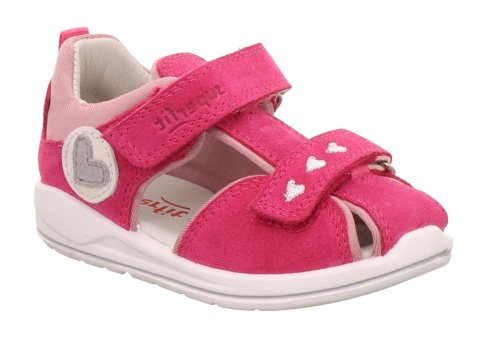 Босоножки SUPERFIT для девочки, розовые