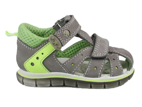 Сандалии IMAC для мальчика, серые фото 2