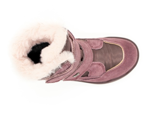 Ботинки IMAC для девочки, бордовые фото 6