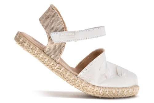 Эспадрильи PABLOSKY для девочки, белые фото 5