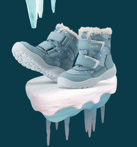 Полусапоги SUPERFIT для девочки, голубые фото 2