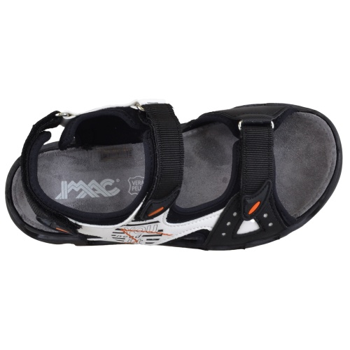 Сандалии IMAC для мальчика, чёрные фото 6