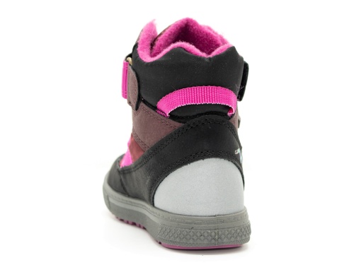 Ботинки IMAC для девочки, бордовые фото 5