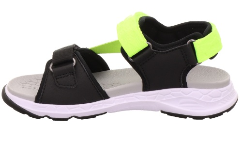 Сандалии SUPERFIT для мальчика, чёрные фото 4