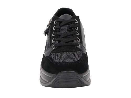 Женские кроссовки IMAC, черные фото 3