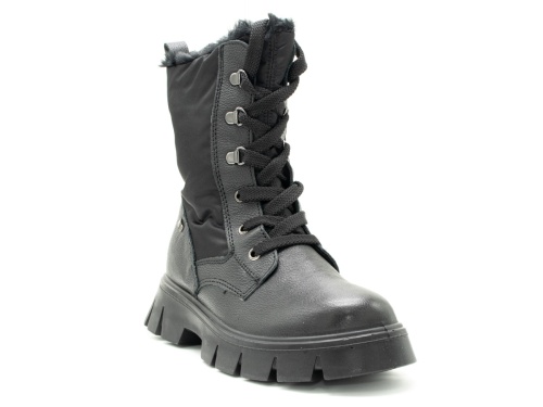 Ботинки IMAC для девочки, чёрные фото 3