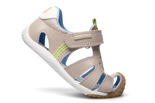 Сандалии Pablosky для мальчика, бежевые фото 5