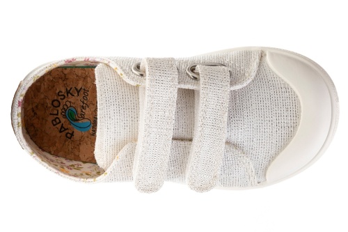 Кеды PABLOSKY для девочки, серебряные фото 4