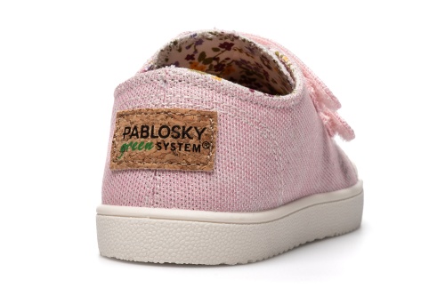 Кеды Pablosky для девочки, розовые фото 3