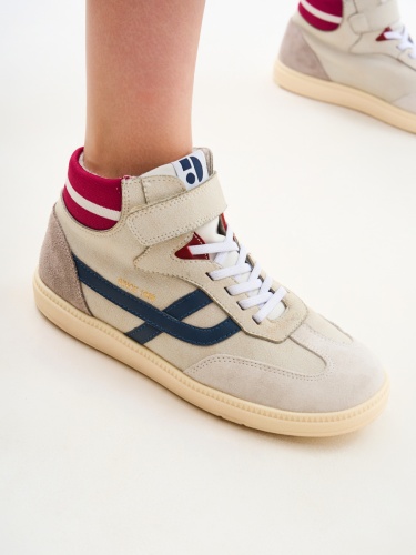 Высокие кеды PABLOSKY для мальчика, бежевые фото 2