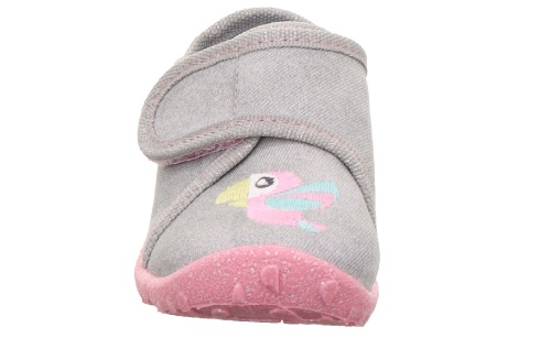 Тапочкии Superfit для девочки, серые фото 3