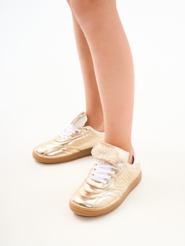 Кеды PABLOSKY для девочки, золотые фото 3