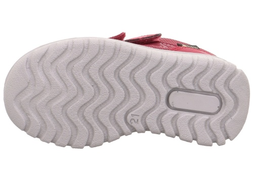 Кроссовки Superfit для девочки, бордовые фото 6