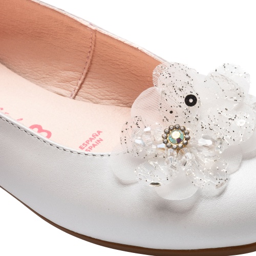 Туфли Paola для девочки, белые фото 10