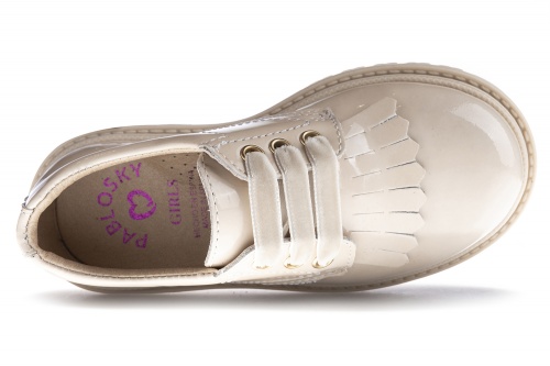 Полуботинки PABLOSKY для девочки, бежевые фото 3