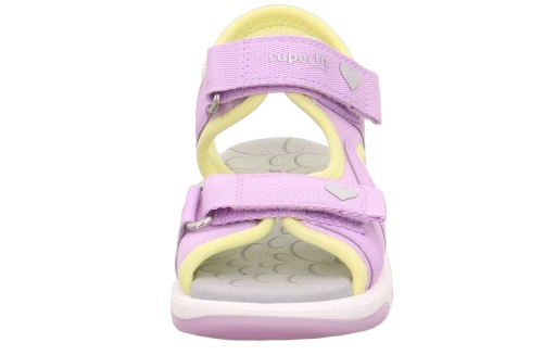 Босоножки Superfit для девочки, фиолетовые фото 3