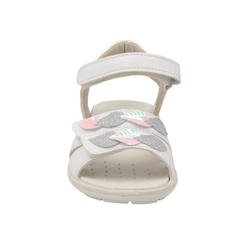 Босоножки IMAC для девочки, белые фото 3