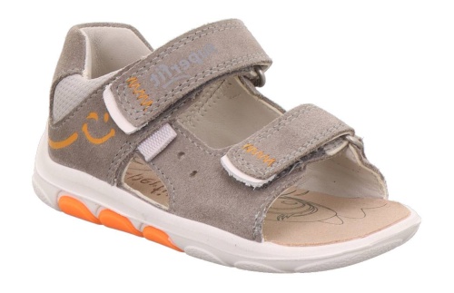 Сандалии Superfit для мальчика, серые