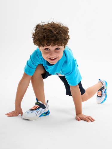 Кроссовки Pablosky для мальчика, белые фото 4