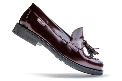 Лоферы PAOLA для девочки, бордовые фото 8