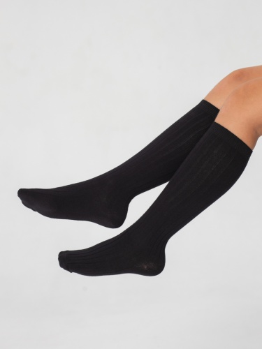 Гольфы Pablosky для девочки, чёрные фото 2