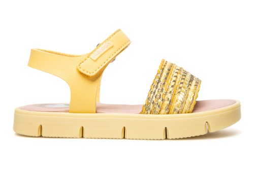 Босоножки Pablosky для девочки, жёлтые фото 2